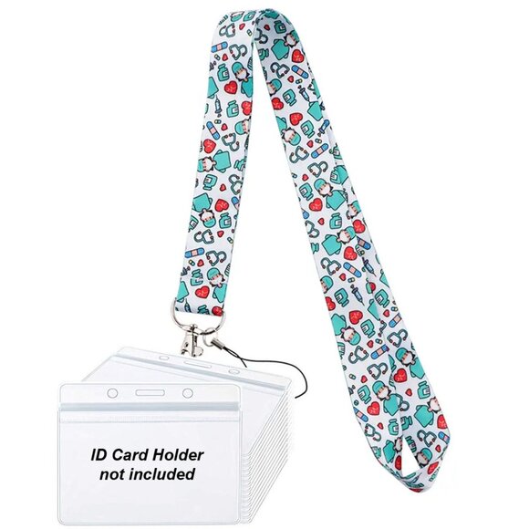 ID, Key, Card Holder, Lanyard for Nurses, Doctors, Pharmacists, Students - Picture 2 of 3